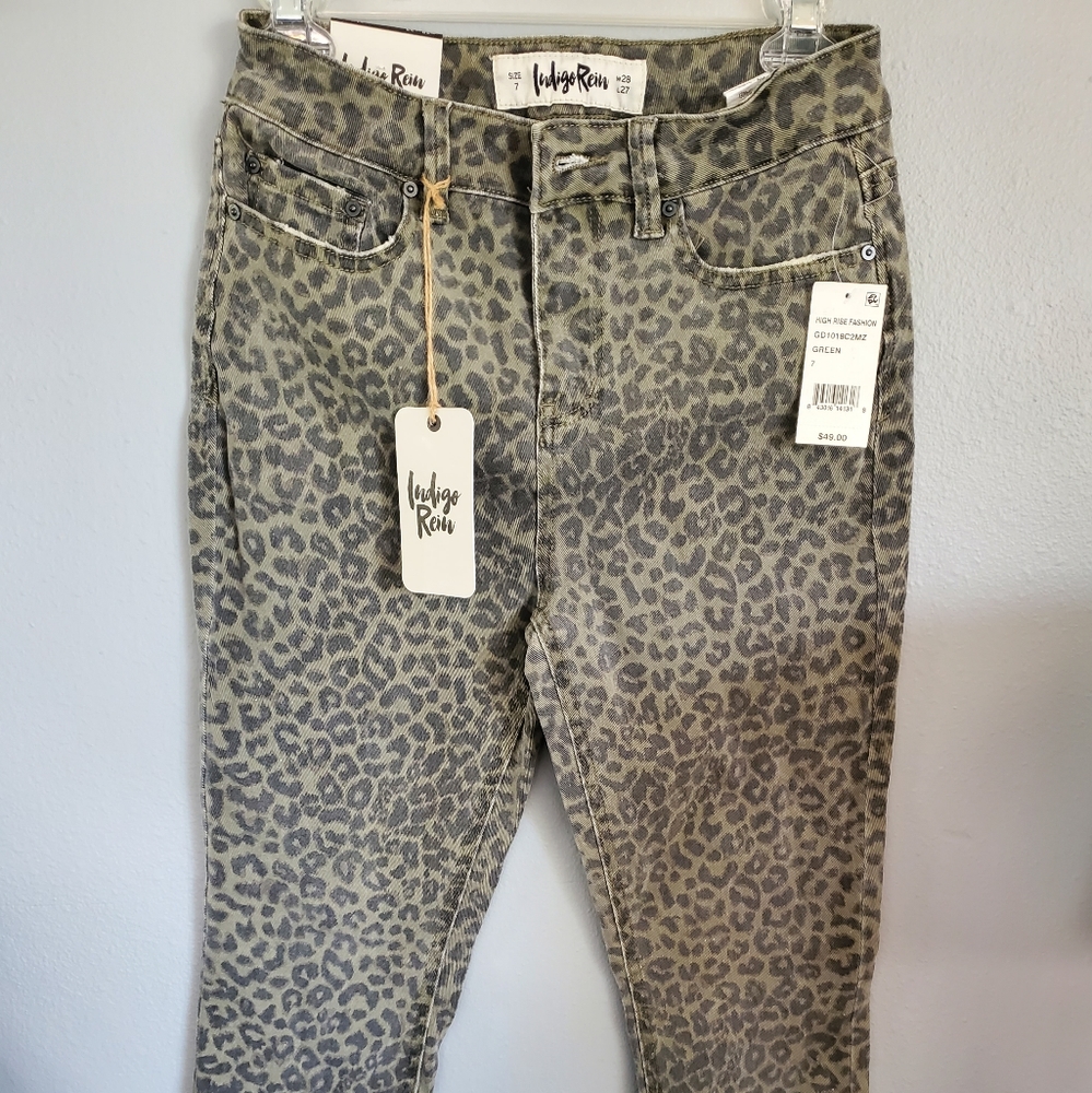 Indigo Rein Camo Jeans